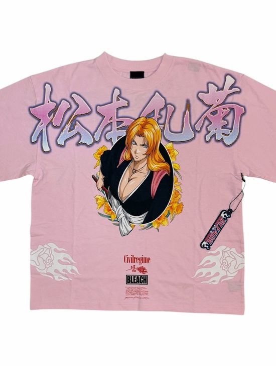 Civil Regime Tops - Civil Regime X Bleach Rangiku’s Chaos New With Tag
